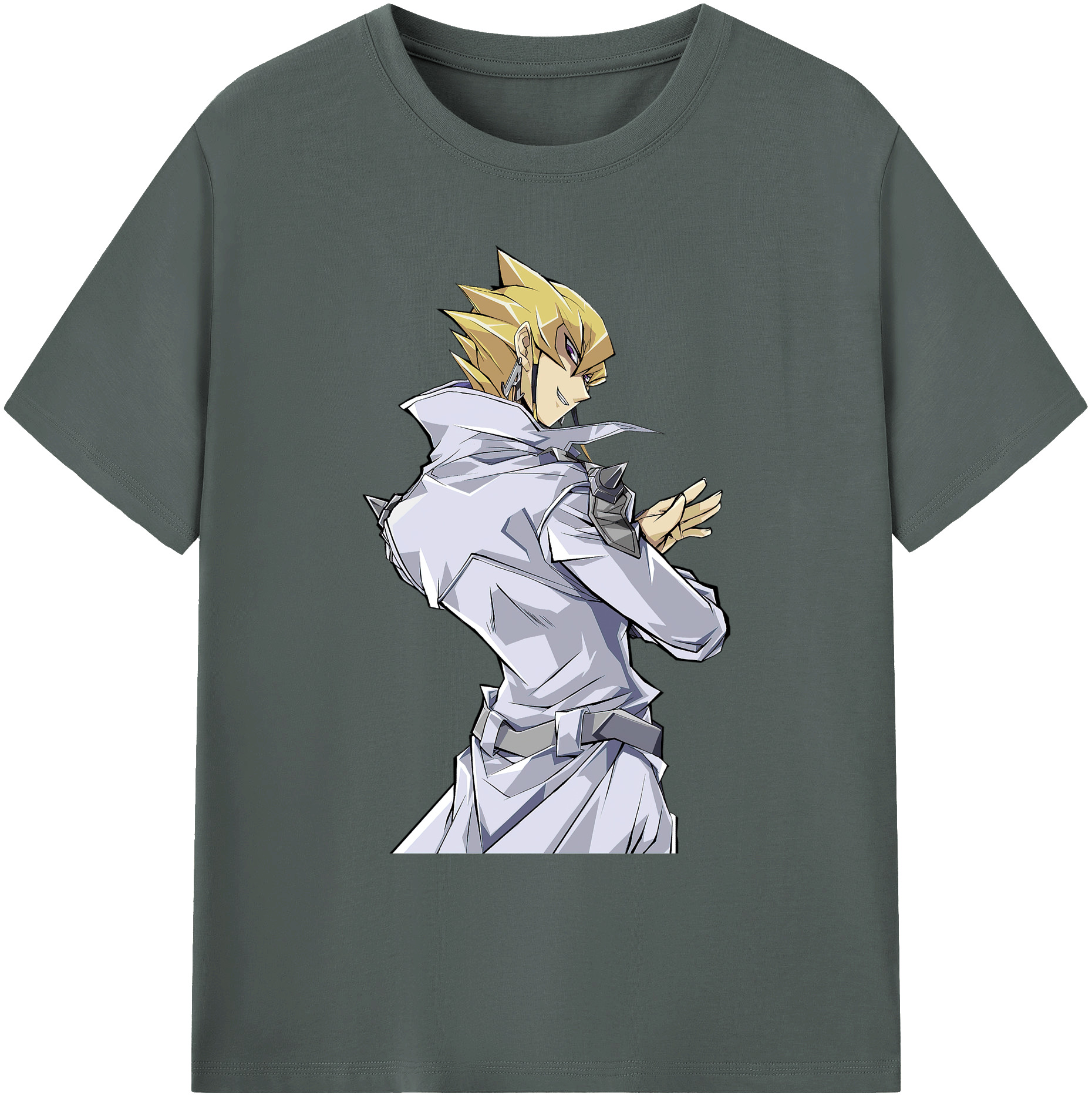 遊☆戯☆王 Yu-Gi-Oh! 綿100％ メンズ半袖Tシャツ｜肌触りやわらか＆通気性